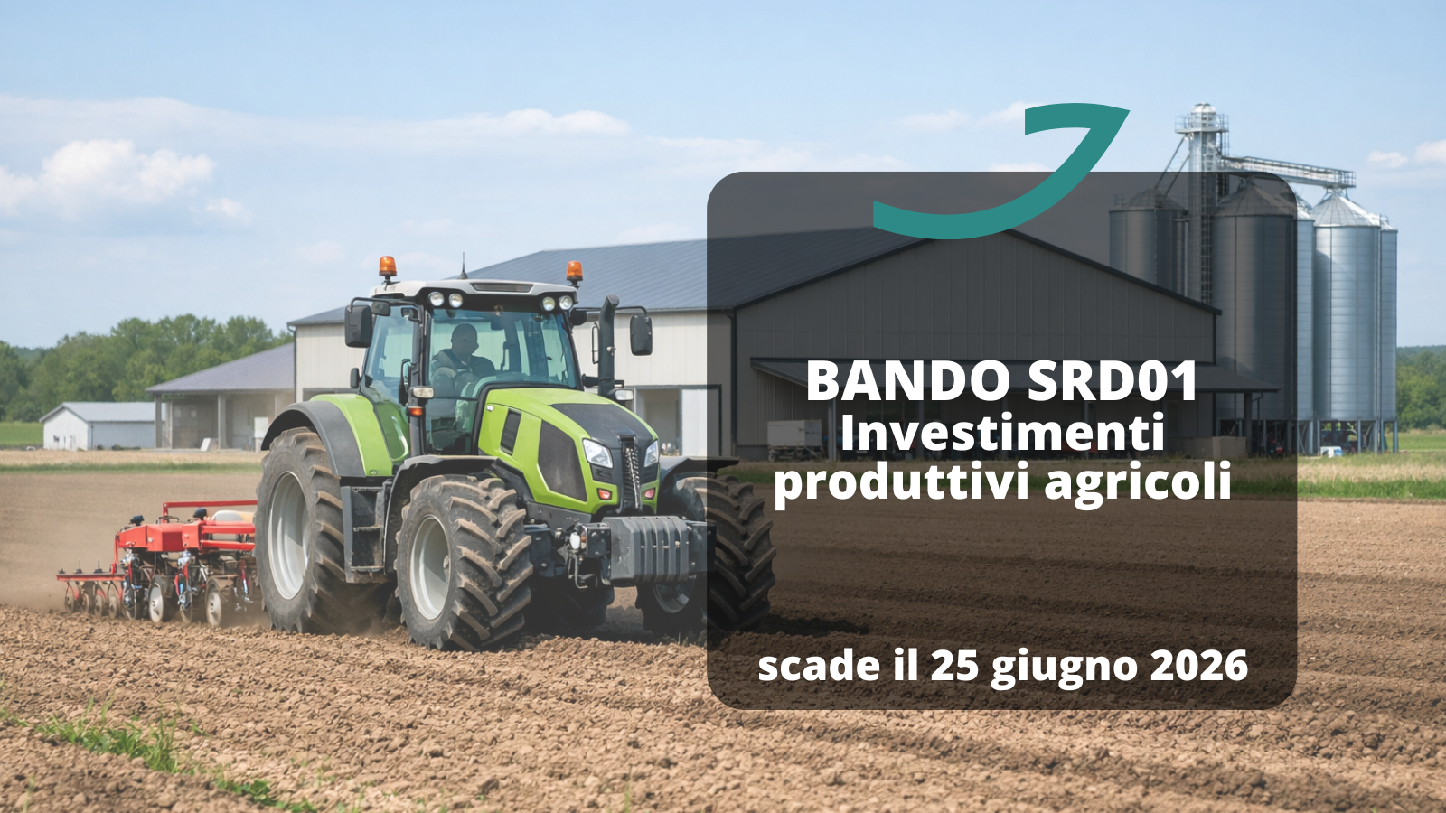 bando srd01 contributo investimenti produttivi agricoli